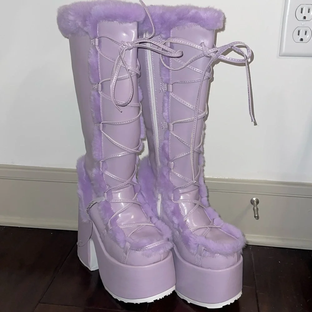 Brand new dollskill demonia boots 7 - Picture 1 of 4